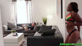 Межрасовый Секс Белән Милой Негритянкой Красоткой