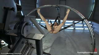 Nghiệp thủ dâm, mông em bé, cô dải đồ lót vớ và sau đó máy và được chơi ở các vị trí khác nhau