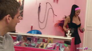 Grandes Mamas e o Rabo Gostoso Teen Latina enganado Áspero Foda no Trabalho