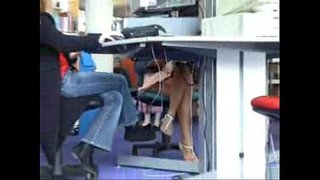 Candid Bibliothek upskirt