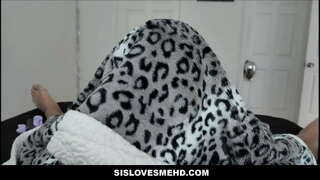 Csinos, Fiatal, Szőke Tini Mostohatestvér Halloween Fasz Stepbro POV